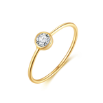 Load image into Gallery viewer, Loretana Minimalist Gold plated Ring