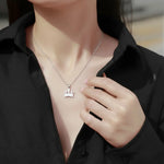 Load image into Gallery viewer, Crown Pendant Charm 925 Sterling Silver Regal Series High Polish