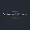 Loretana banner, gold-plated silver, is it real gold