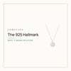 The 925 Hallmark — what it means on silver. Loretana cover with the Engraved Coin Necklace · 925 Silver.