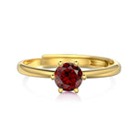 Load image into Gallery viewer, Custom Birthstone Cubic Zircon Ring 925 Sterling Silver Diamond Series