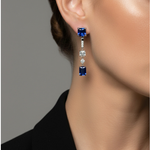 Load image into Gallery viewer, Loretana Interchangeable Erring&#39;s Zircon Rhodium 925 Silver
