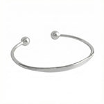 Load image into Gallery viewer, Personalized Letter Bangle - 925 Sterling Silver Custom Cuff | Loretana