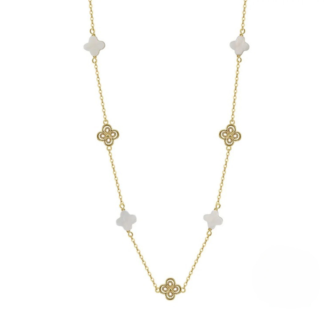 Loretana Flower Fashion Necklace