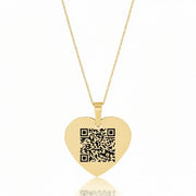 Custom Laser Engraved Coin Signet Necklace 925 Sterling Silver 14K Gold Plated
