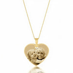 Load image into Gallery viewer, Custom Laser Engraved Coin Signet Necklace 925 Sterling Silver 14K Gold Plated
