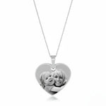 Load image into Gallery viewer, Custom Laser Engraved Signet Necklace 925 Sterling Silver Identity Series