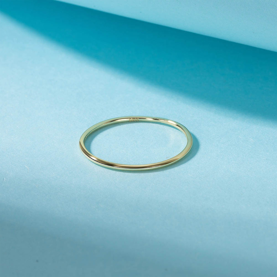 Loretana Minimalist Silver 925 Ring