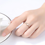 Loretana heart gold plated  Ring