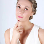 Load image into Gallery viewer, Gold Butterfly Radiant Ring 925 Sterling Silver Diamond Series