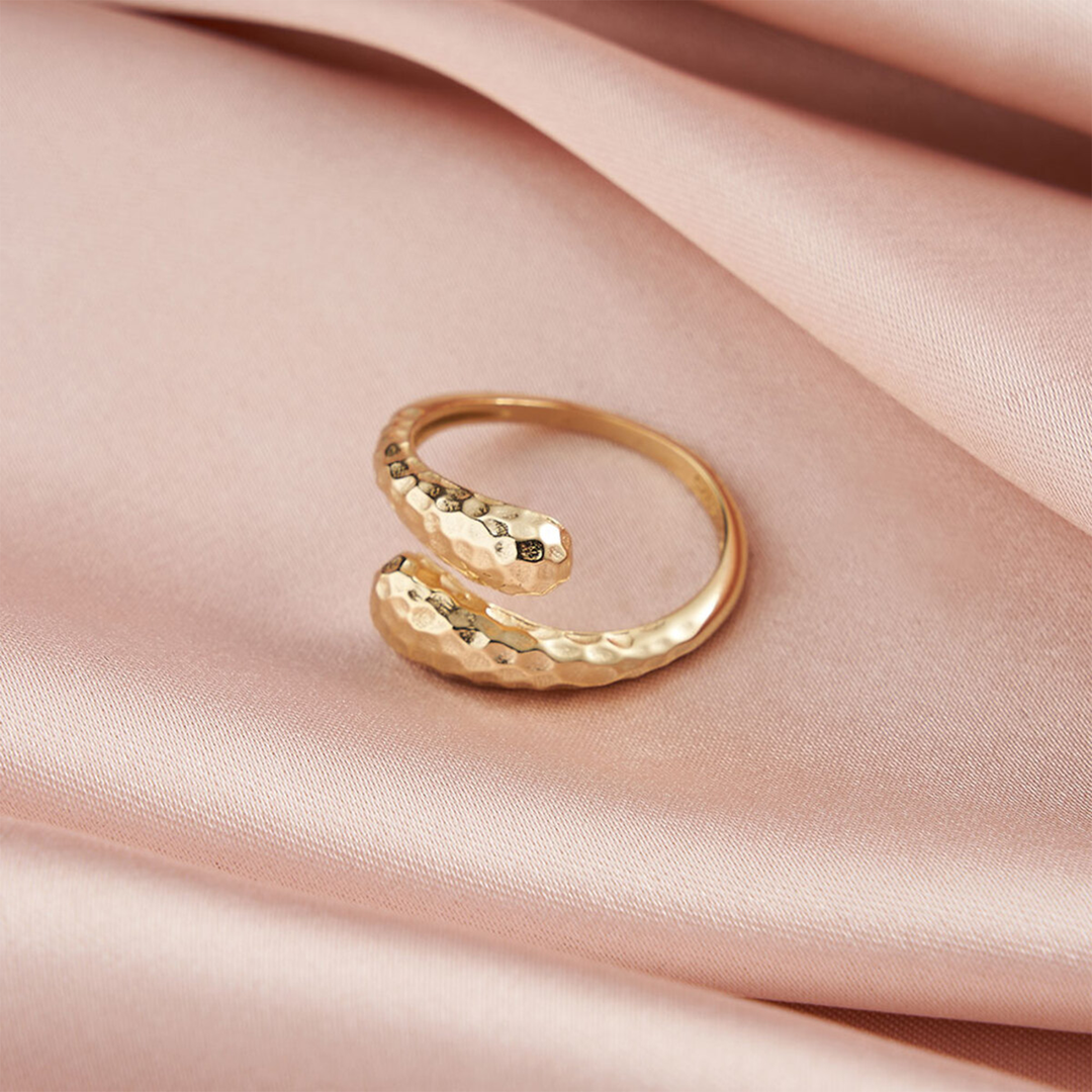 Loretana  Gold plated Ring
