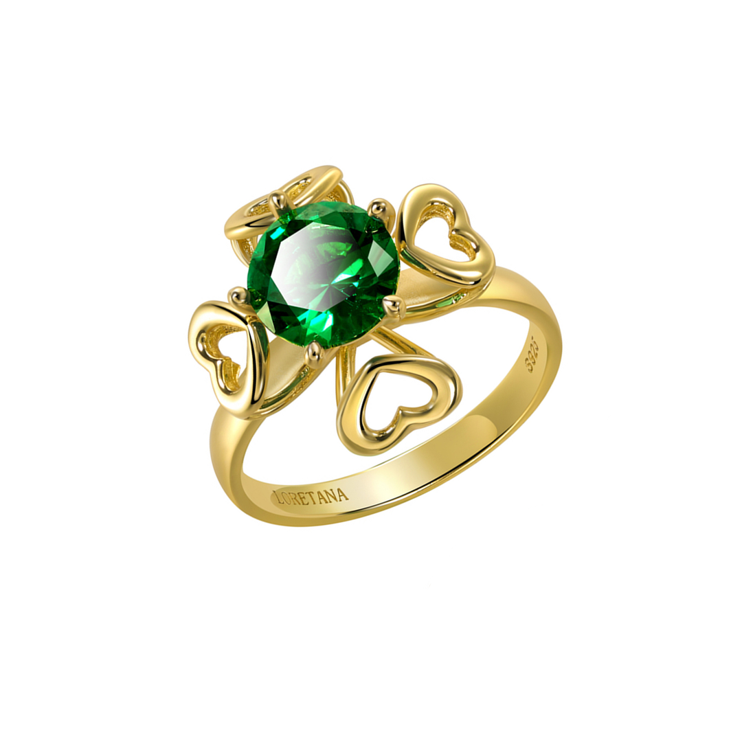 Loretana interchangeable  Gold Plated Ring