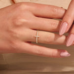 Load image into Gallery viewer, Sacred Cross Religious Ring 925 Sterling Silver