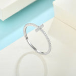 Load image into Gallery viewer, Religious Cross Sterling Silver Ring Loretana