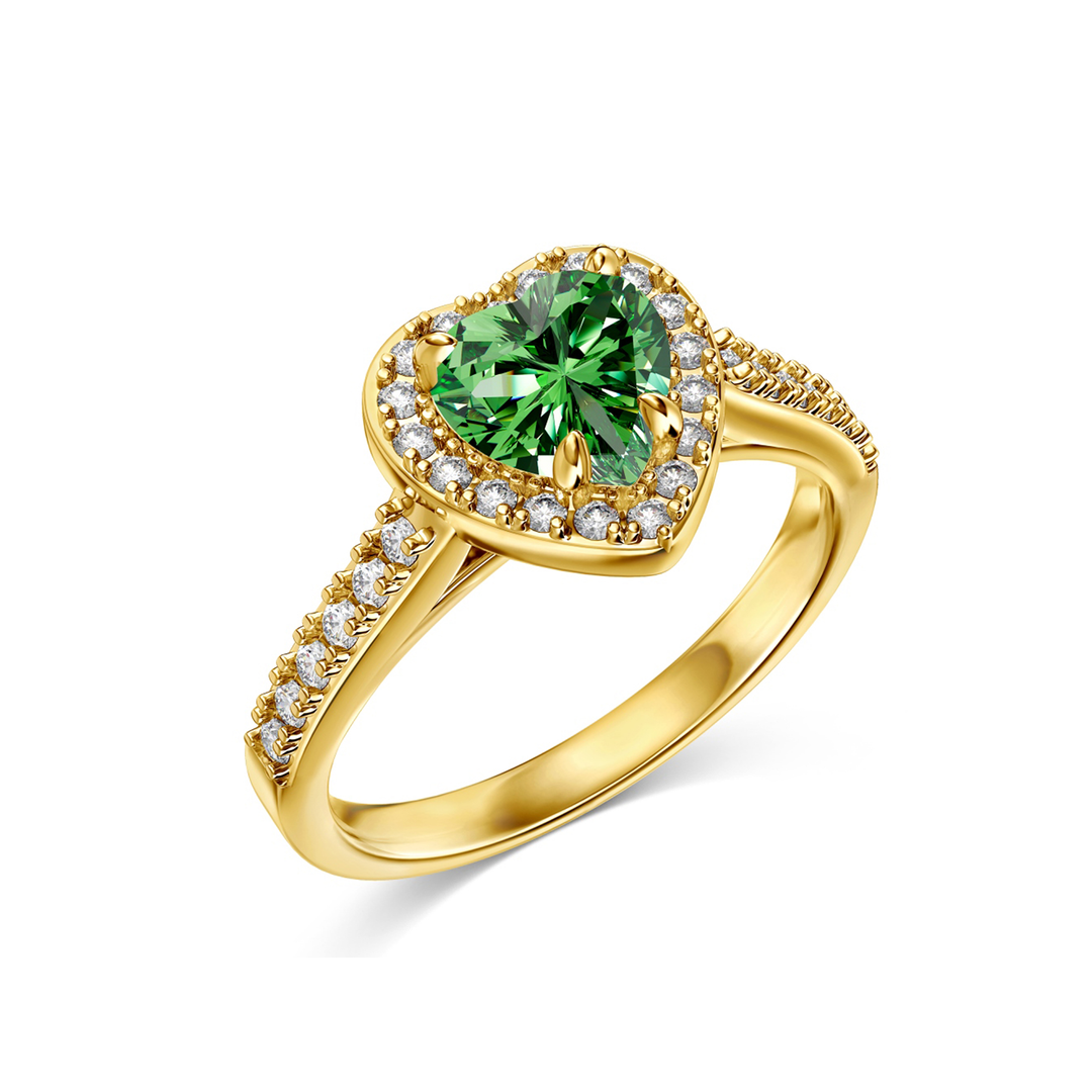 Loretana green  Heart