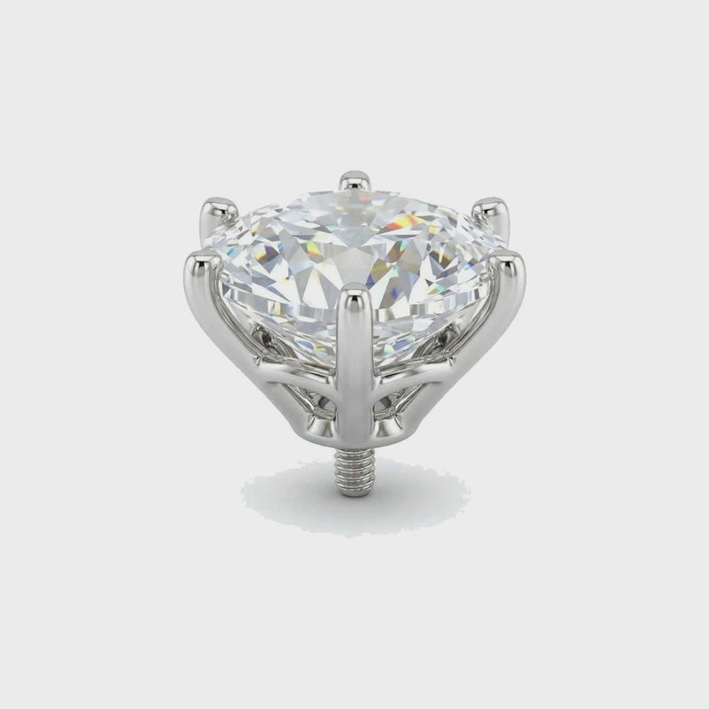 The four 925 silver stone-swap tops that screw onto this ring: clear (clarity), green (wealth), red (love) and blue (protection)